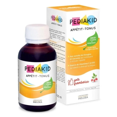 PEDIAKID Sirop Appétit-Tonus 125 ml | UNIKA