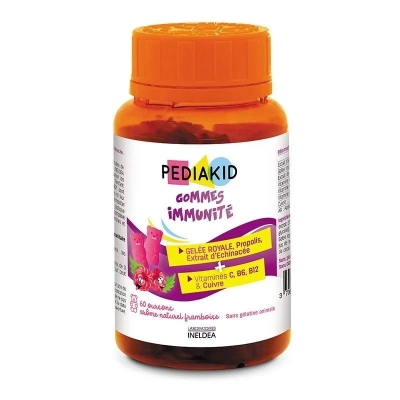 Gommes Immunité 60 Oursons - PediaKid | UNIKA