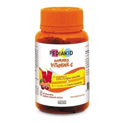 Gommes Vitamine C - 60 Gommes - PEDIAKID | UNIKA