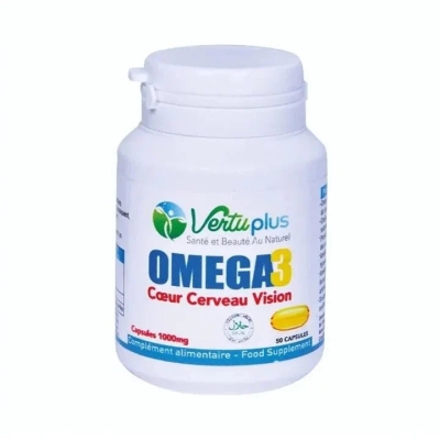Vertu Plus Omega 3 1000mg - Capsules | UNIKA