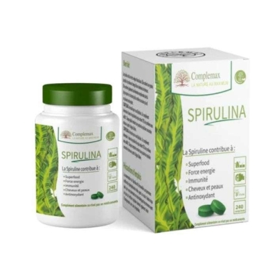 Complemax Spiruline - 240 Comprimés | UNIKA