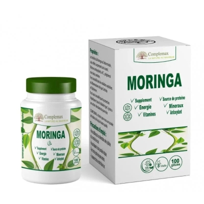 Complemax Moringa 400mg - 100 Gélules | UNIKA