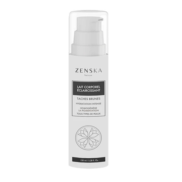 Zenska Lait Corporel Éclaircissant et Hydratant Intense 150ml