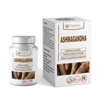 Complemax Ashwagandha - 60 Gélules | UNIKA