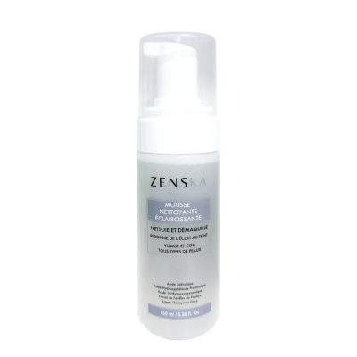 Zenska Mousse Nettoyante Éclaircissante 150 ml | UNIKA