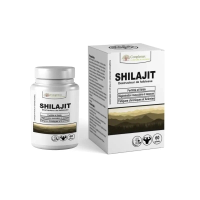 Complemax Shilajit 60 Gélules Vitalité & Bien-être | UNIKA