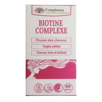 Biotine Complexe 60 Gélules - Complémax | UNIKA