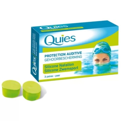 Quies Protection Auditive Silicone Natation Adulte | UNIKA