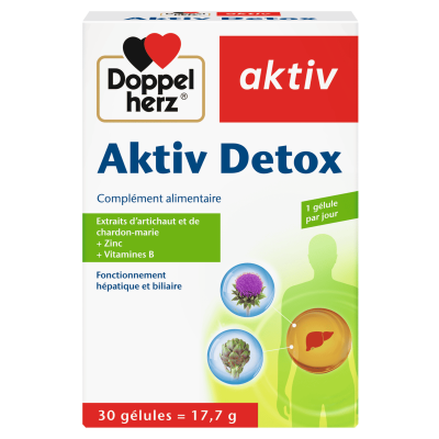 Doppel Herz Aktiv Detox Complément Hépatique | UNIKA