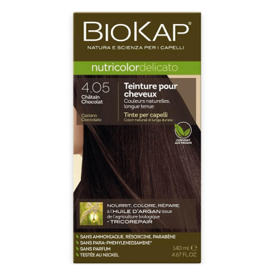 BIOKAP Nutricolor Delicato 4.05 Châtain Chocolat | UNIKA