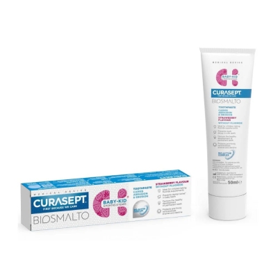 CURASEPT Biosmalto Dentifrice Enfants Fraise | UNIKA