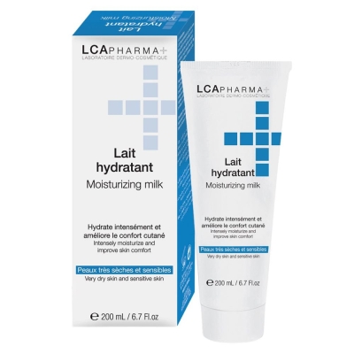 LCA PHARMA Lait Hydratant 200ml - Peaux sèches