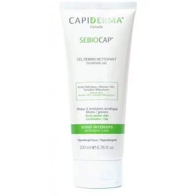 Capiderma Sebiocap Gel Dermo-Nettoyant 200ml | UNIKA