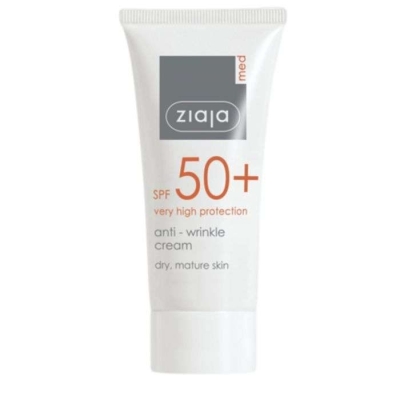 Ziaja Med Crème Solaire Anti-Rides SPF50+ | UNIKA