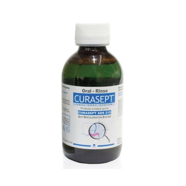 CURASEPT ADS 212 Bain de Bouche Antiseptique à la Chlorhexidine 200 ml