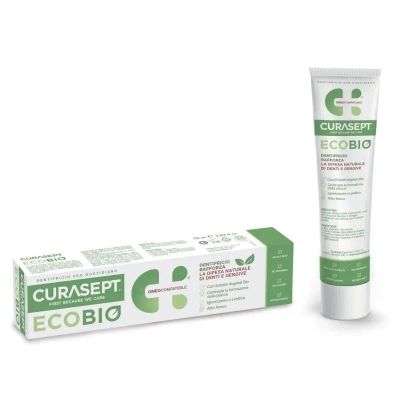 CURASEPT Dentifrice Naturel Bio EcoBio 75ml | UNIKA