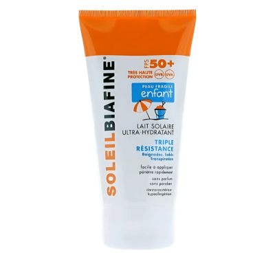 Biafine Soleil Enfant SPF 50+ Lait Solaire | UNIKA