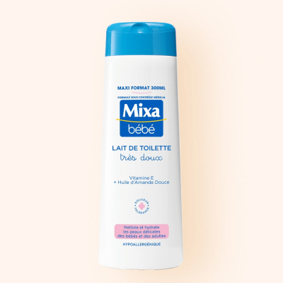 Mixa Bébé Lait de Toilette Ultra-Doux 300ml | UNIKA