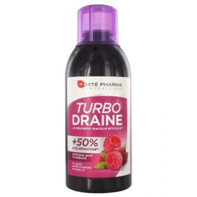 FORTE PHARMA - Turbo draine goût framboise 500ml | UNIKA