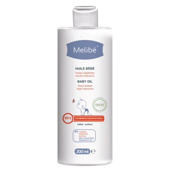 Melibé Huile Corps pour Bébé  200ml