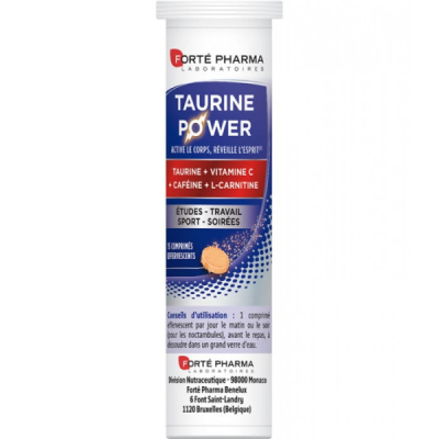 FORTE PHARMA - Energie taurine power 15 comprimes