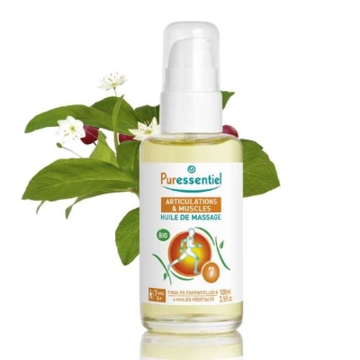 Puressentiel Huile de Massage Bio Effort Musculaire
