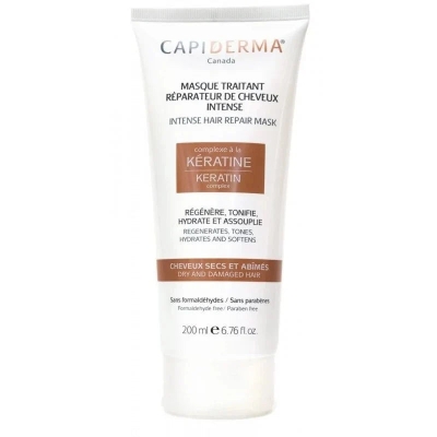 CAPIDERMA Masque Réparateur Kératine 200ml | UNIKA