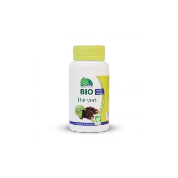 MGD NATURE - Bio thé vert 60 gélules