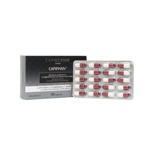 Capiderma Capiphan Ongles et Cheveux - 60 gélules