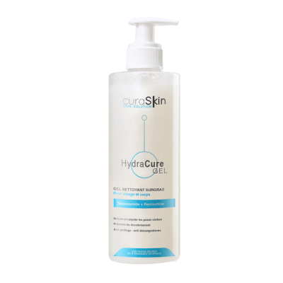 Curaskin HydraCure Gel Nettoyant Surgras | UNIKA