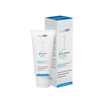 Curaskin HydraCure Crème Hydratante 72H 50 ml | UNIKA