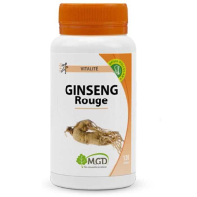 MGD NATURE - Ginseng rouge 120 gélules | UNIKA