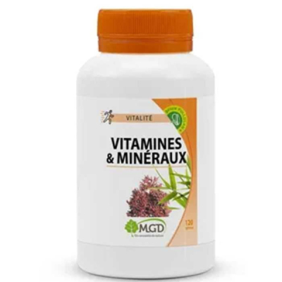 MGD NATURE - Vitamines et mineraux 120 gelules | UNIKA