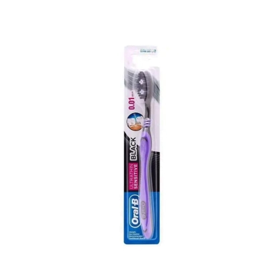 Brosse à Dents UltraThin Sensitive Noir - Oral-B | UNIKA