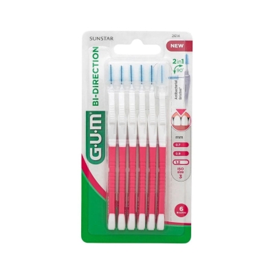 GUM Brossettes Interdentaires Fines 1.2MM | UNIKA