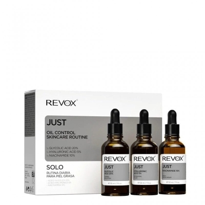 REVOX B77 JUST Routine Contrôle Sébum 3*30ml | UNIKA