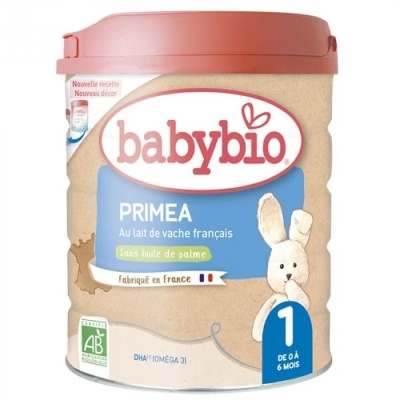 Babybio Primea 1 Lait Infantile Bio 0-6 mois | UNIKA