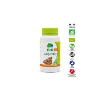 MGD NATURE - Gingembre bio 90 gelules | UNIKA