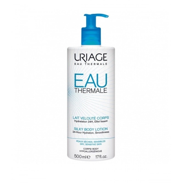 Uriage Eau Thermale Lait Velouté Corps Hydratant 24H - 500ml