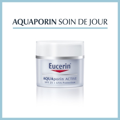 Eucerin AQUAPORIN ACTIVE Soin Hydratant SPF25 | UNIKA