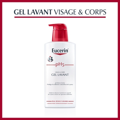 Eucerin PH5 Gel Lavant Peaux Sensibles 400ml | UNIKA