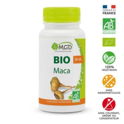 MGD NATURE - Maca bio 90 gelules | UNIKA
