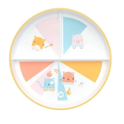 Assiette à Compartiments Domino - Bébé Confort | UNIKA