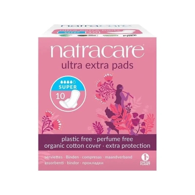 Ultra Extra Serviettes Super - Natracare | UNIKA