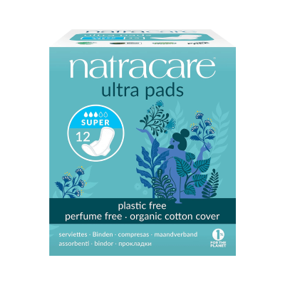 Serviettes Ultra Super Ailettes x12 - Natracare | UNIKA
