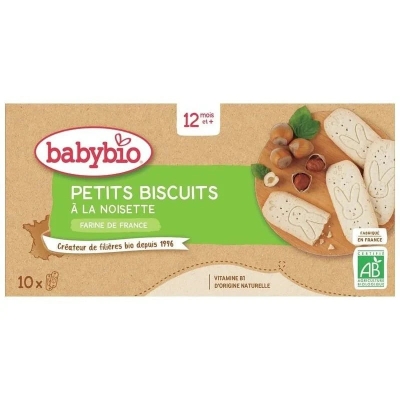 Babybio Biscuits à la Noisette Bio - Dès 12 mois