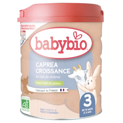 Babybio Caprea 3 Croissance Lait de Chèvre | UNIKA