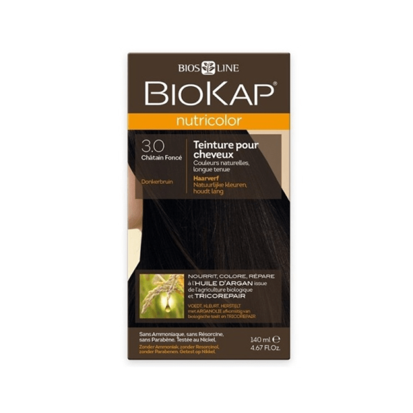 BIOKAP Nutricolor 3.0 - Coloration Châtain Foncé