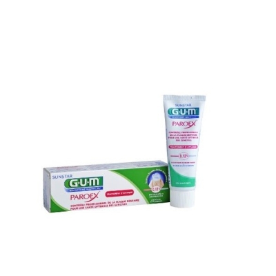GUM Paroex Dentifrice Gel 0,12% - 75ml | UNIKA