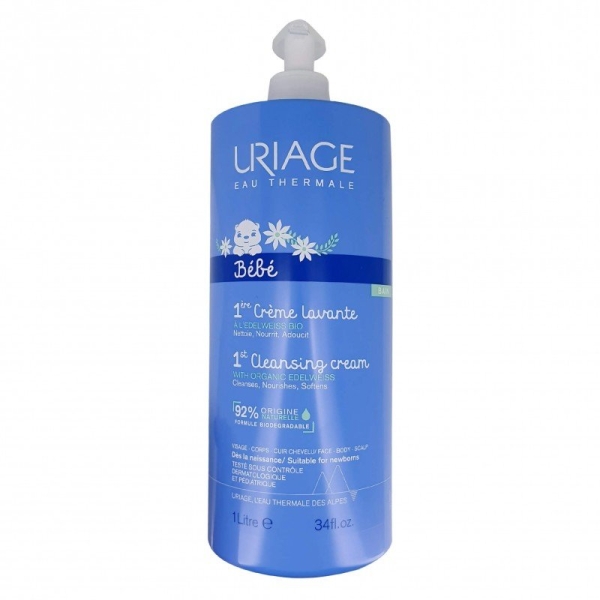 Uriage Bébé 1ère Crème Lavante - 1L